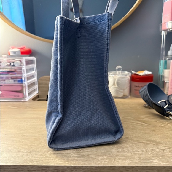 Marc Jacobs Blue Canvas Tote Bag - Picture 3 of 10